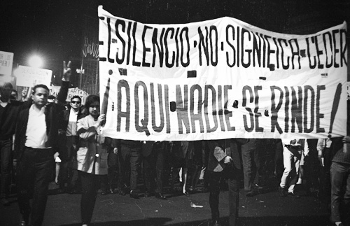 Portadilla de <p>Movimiento estudiantil de 1968: la Marcha del Silencio</p>