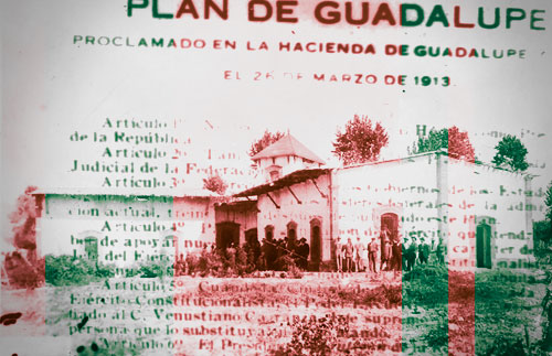 Portadilla de Promulgación del Plan de Guadalupe