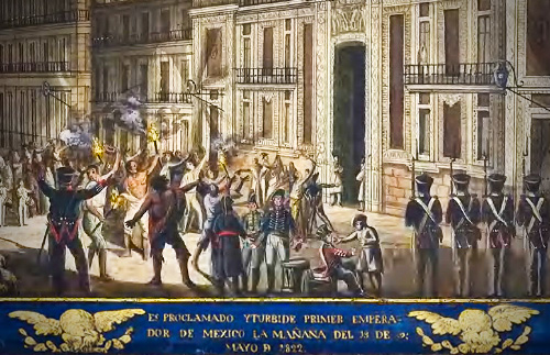 Portadilla de <p>Agustín de Iturbide es proclamado emperador de México</p>