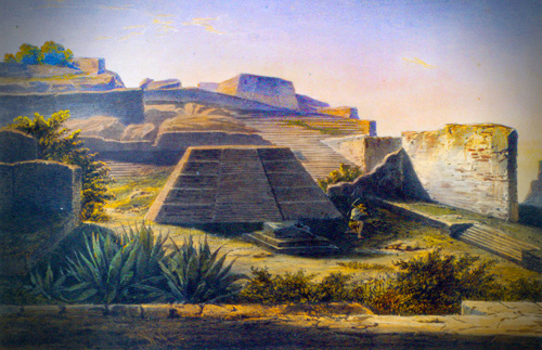 Portadilla de Vestigios arqueológicos en el México del siglo XIX