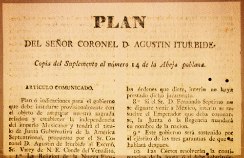 Portadilla de <p>200 años de la promulgación del Plan de Iguala</p>
