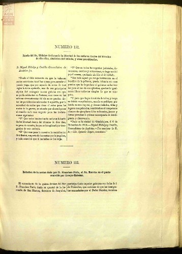 Imagen de Documento 152: Bando de Miguel Hidalgo aboliendo la esclavitud