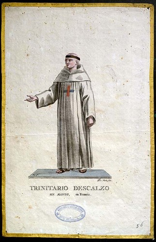 Imagen de Trinitario Descalzo sin manto, en Francia (propio)