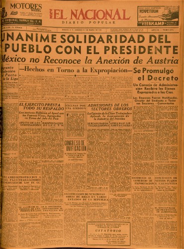 Imagen de El Nacional. Diario Popular