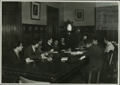 Imagen de Primera reunión del Consejo de Administración Petrolera (atribuido)