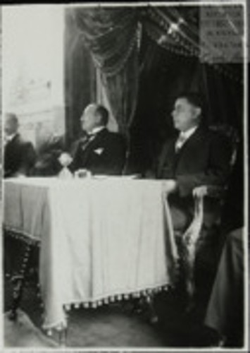Imagen de El Presidente de la Huerta, preside la ceremonia en Honor a los Héroes de la Independencia (atribuido)