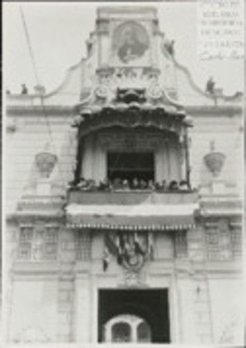 Imagen de Aspecto del Balcón Central del Palacio Nacional (atribuido)