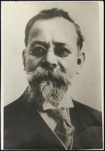Imagen de Venustiano Carranza, gobernador constitucional del estado de Coahuila que se negó a reconocer al gobierno espurio de general Victoriano Huerta (atribuido)