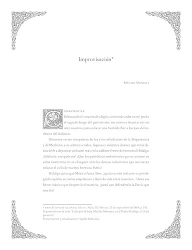 Imagen de Improvisación (propio) 