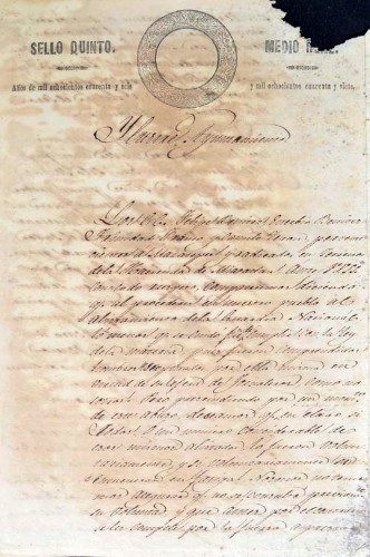 Imagen de Petición para servir en la Guardia Nacional del pueblo de Miacatlán en el año de 1846 (atribuido)