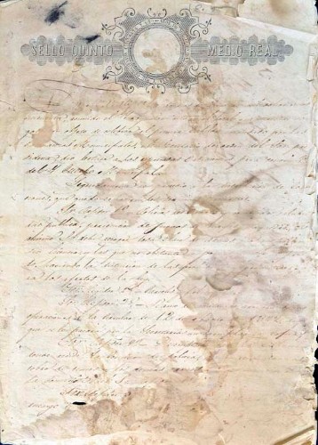 Imagen de Libro de Actas del Ilustre Ayuntamiento de Mazatepec, año de 1850 (atribuido)