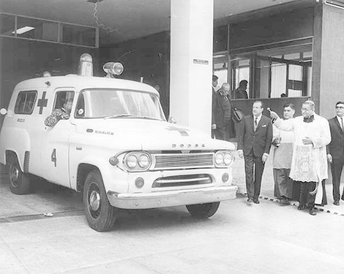 Imagen de Bendición del hospital de la Cruz Roja por el arzobispo (atribuido)