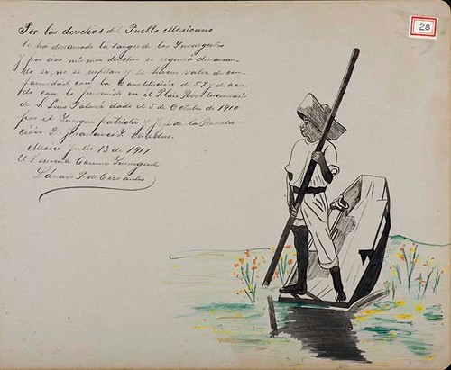 Imagen de Lámina del Teniente Coronel Insurgente, Lázaro P. de Cervantes; para Francisco I. Madero (atribuido)