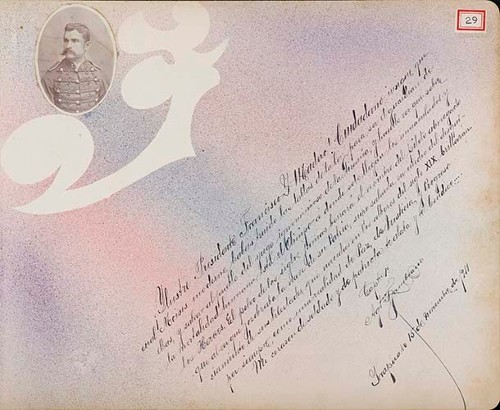 Imagen de Lámina del Capitán 1° Agustín Zambrano, Presidente Municipal 1914; para Francisco I. Madero (atribuido)