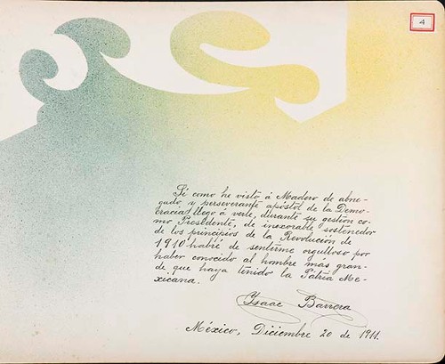 Imagen de Lámina de Isaac Barrera; para Francisco I. Madero (atribuido)
