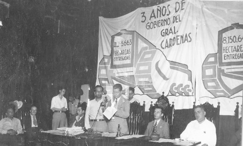 Imagen de Informe de la entrega de tierras durante los primeros tres años de gobierno del general Lázaro Cárdenas (propio)