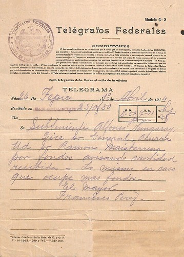 Imagen de Correspondencia, Obregón Álvaro (atribuido)