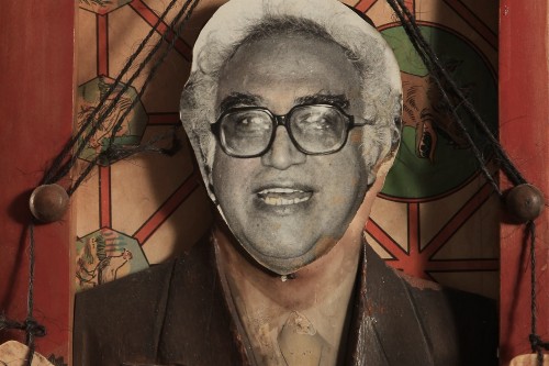 Imagen de Fotoescultura de Carlos Monsiváis (propio)