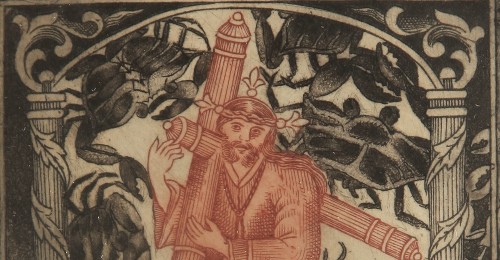 Imagen de Jesús Nazareno, de la carpeta Nuevo Catecismo para Indios Remisos (propio)