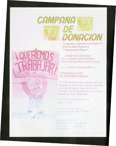 Imagen de Cartel Campaña de donación (atribuido)