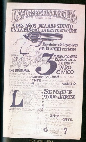Imagen de Cartel Información obrera (atribuido)
