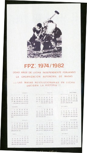 Imagen de Cartel FPZ: 1974-1982 (atribuido)