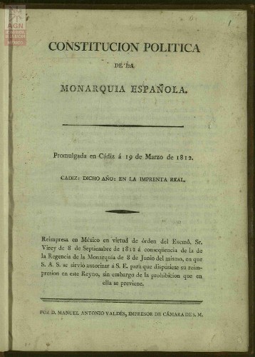 Imagen de Constitución de Cádiz