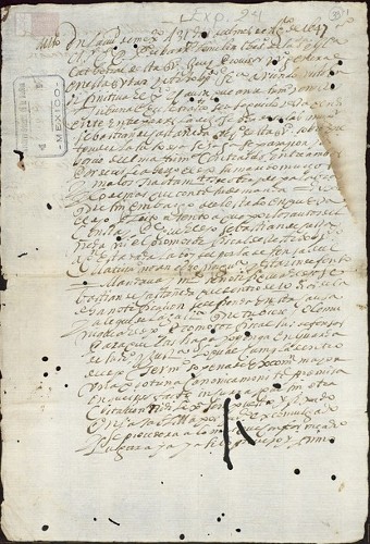 Imagen de Exp.202 Sobre que Joseph de Salas se quiere divorciar