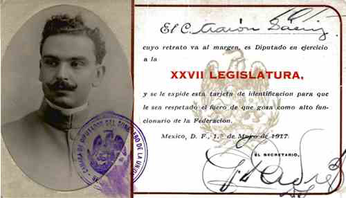 Imagen de Credencial de diputado federal