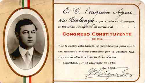 Imagen de Credencial de diputado federal