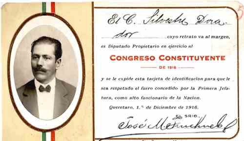 Imagen de Credencial de diputado federal