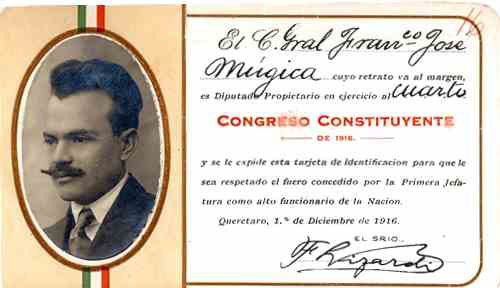 Imagen de Credencial de diputado federal