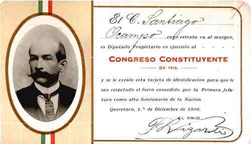 Imagen de Credencial de diputado federal
