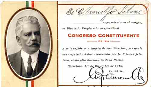 Imagen de Credencial de diputado federal
