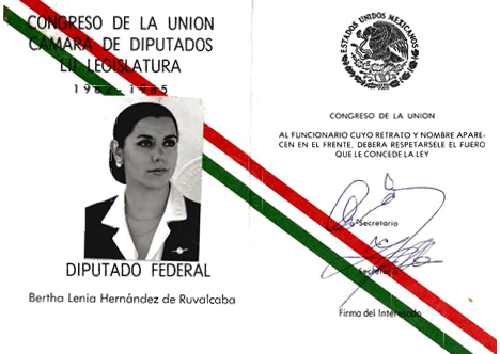 Imagen de Credencial de diputado federal
