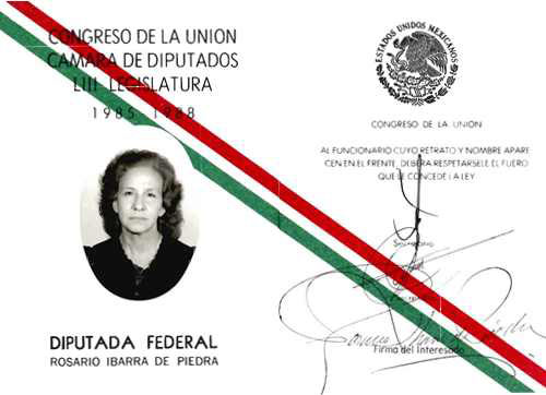 Imagen de Credencial de diputado federal