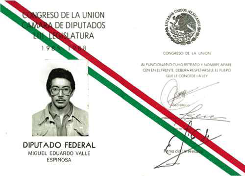 Imagen de Credencial de diputado federal
