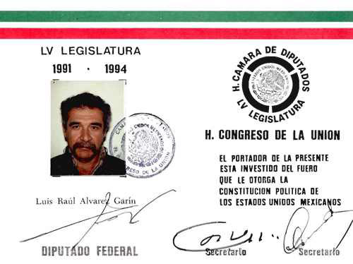 Imagen de Credencial de diputado federal