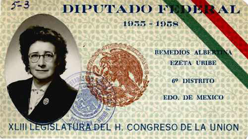 Imagen de Credencial de diputado federal