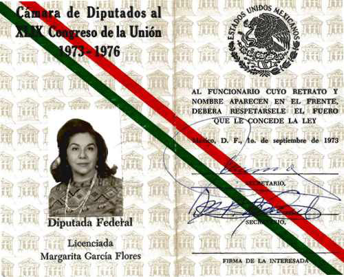 Imagen de Credencial de diputado federal