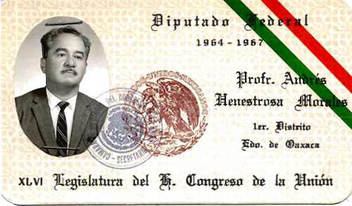Imagen de Credencial de diputado federal