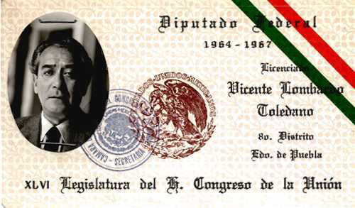 Imagen de Credencial de diputado federal