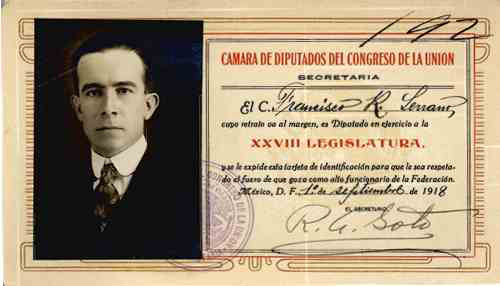 Imagen de Credencial de diputado federal