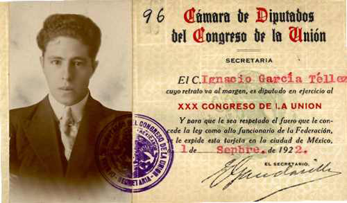 Imagen de Credencial de diputado federal