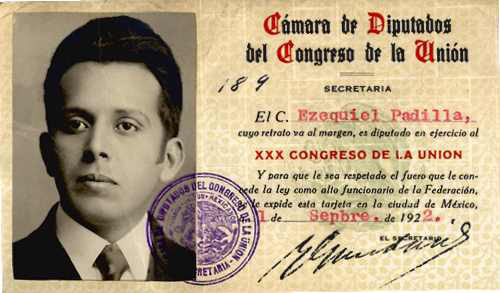 Imagen de Credencial de diputado federal
