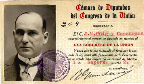 Imagen de Credencial de diputado federal