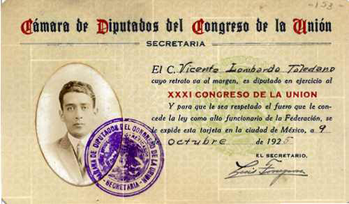 Imagen de Credencial de diputado federal