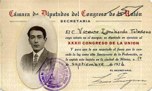 Imagen de Credencial de diputado federal