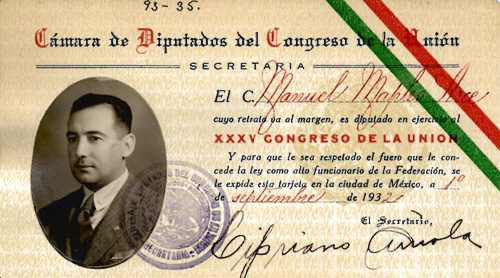 Imagen de Credencial de diputado federal