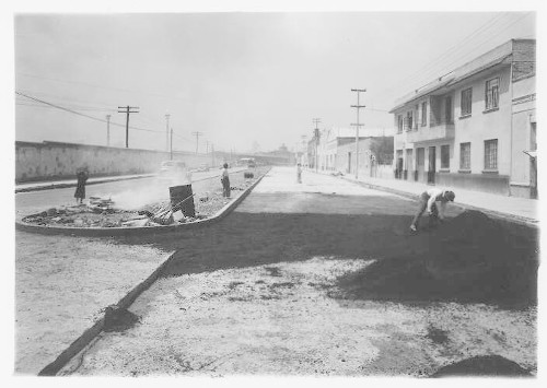 Imagen de Pavimentación de las calles del Olivo para dar entrada a la Carr. México-Laredo